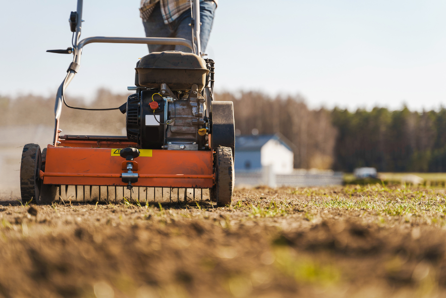 Spring Lawn Care Aerate the Lawn for Better Nutrient Absorption