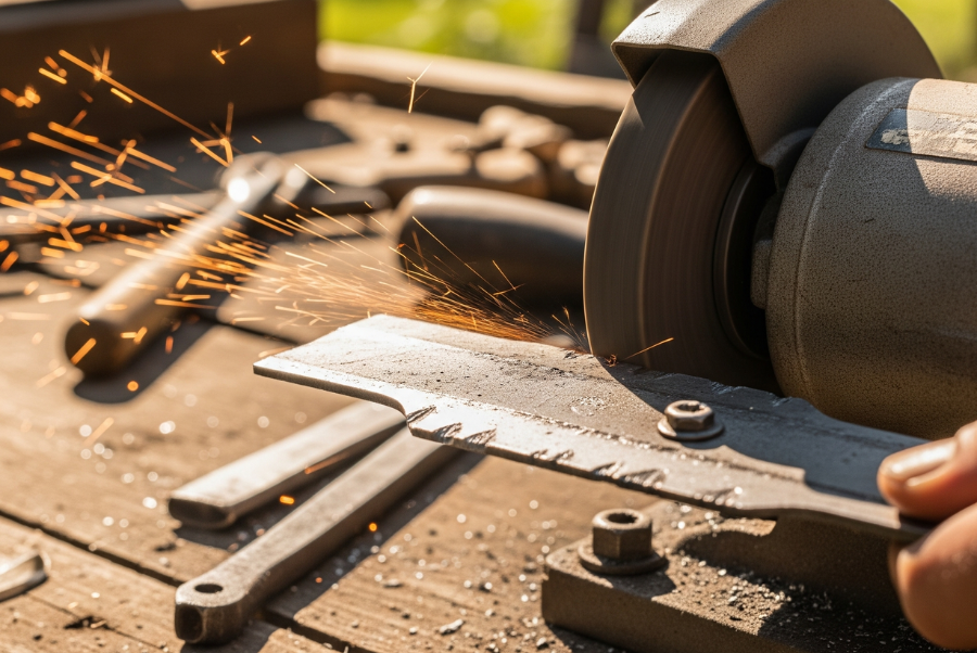 Lawn mower maintenance Coventry RI blade sharpening