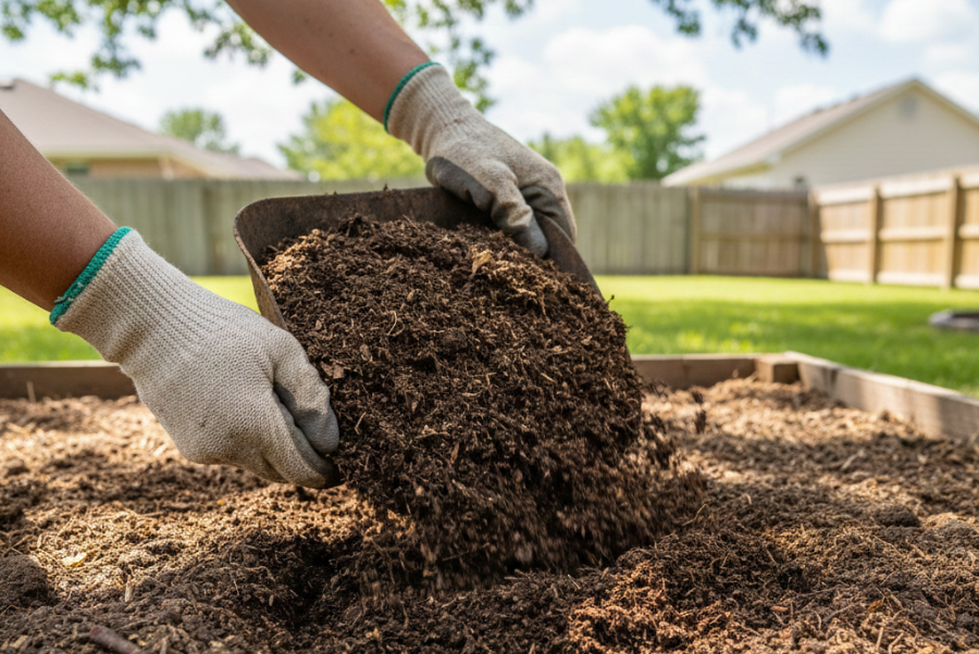 Soil preparation for sustainable landscaping in Coventry RI