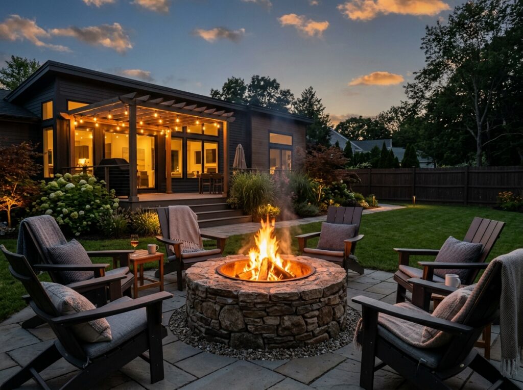 Fire Pit Installation in Coventry RI: Extend Your Outdoor Season 2 Fire Pit Installation in Coventry RI: Extend Your Outdoor Season