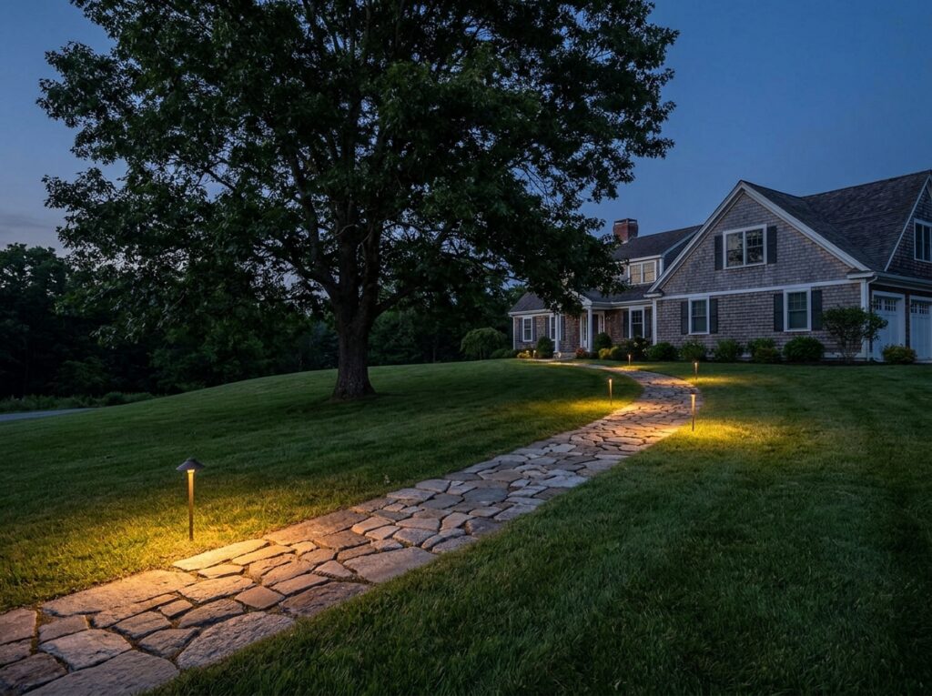 Landscape Lighting Techniques for Coventry RI Properties