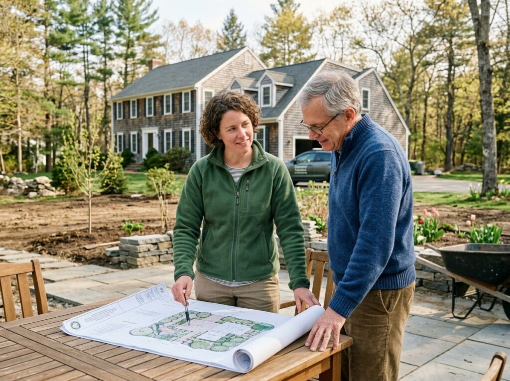 The Landscape Design Process in Coventry RI: From Vision to Reality 1 The Landscape Design Process in Coventry RI