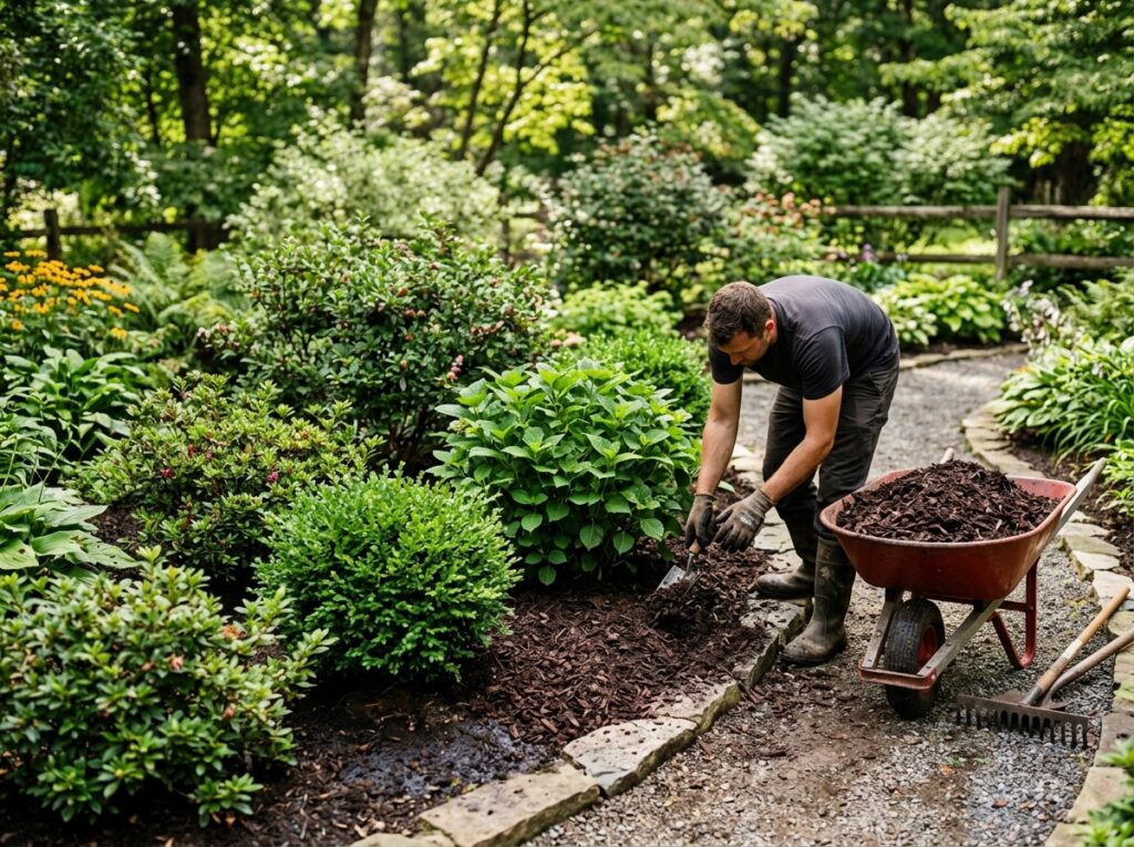 Mulching Benefits: The Secret to a Beautiful Low-Maintenance Rhode Island Landscape 1 Mulching Benefits: The Secret to a Beautiful Low-Maintenance Rhode Island Landscape