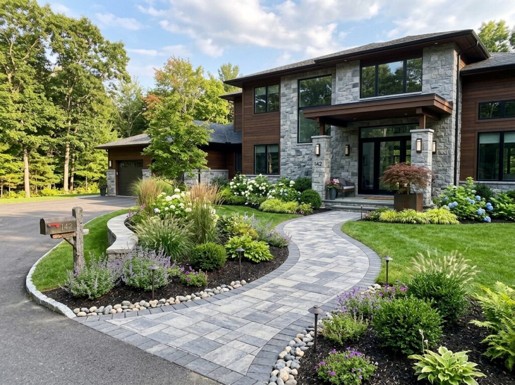 Paver Walkway Installation in Coventry RI