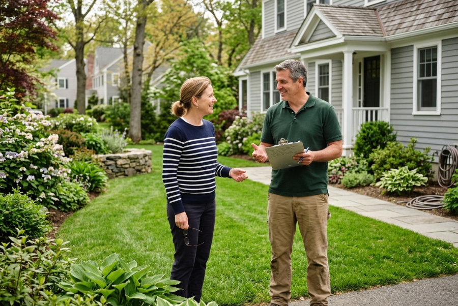 choosing lawn maintenance company